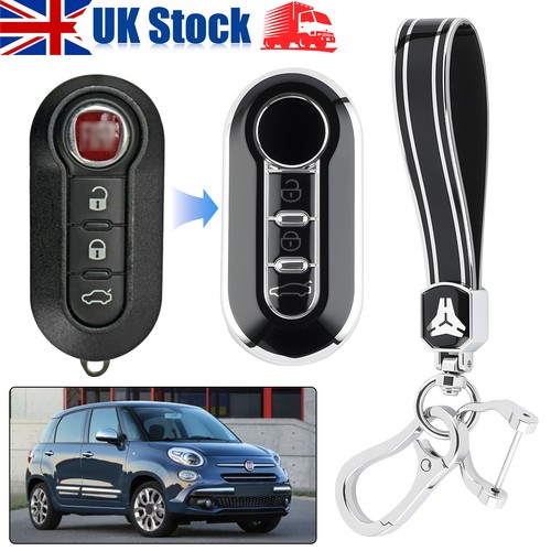Button key fob case - fob, fiat