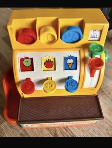 Vintage fisher price cash - vintage,