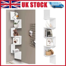 5 Tier Floating Corner Shelves