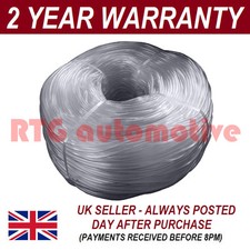 UNIVERSAL WINDSCREEN WASHER SCREENWASH 4MM CLEAR TUBING PIPE PER 1 METRE LENGTH
