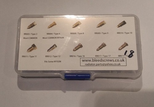 Mixed pack radiator bleed - mixed,
