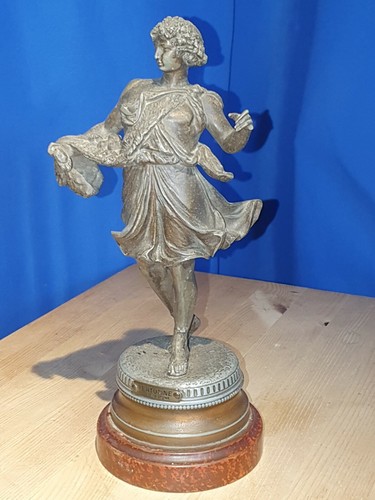 Lovely antique spelter statue - lovely,