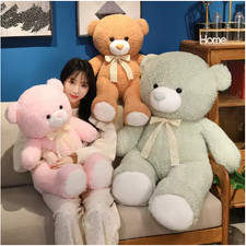 Large bear Teddy Bear Giant Teddy Bears Big Soft Plush Toys 80cm/100cm New uk