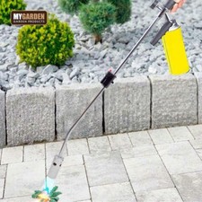 WEED BURNER KILLER WAND BUTANE GAS BLOWTORCH GARDEN OUTDOOR WEEDS MOSS FUNGUS 