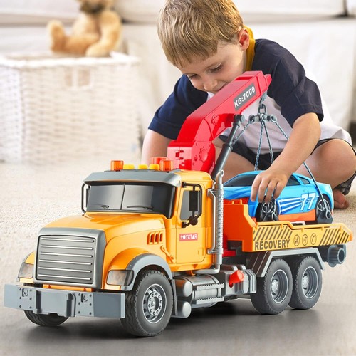 Kid wrecker rescue - kid, truck