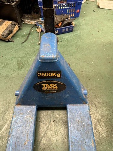 500kgs blue pallet truck - 2.500kgs,