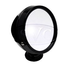 Classic Car Rear View Racing Mirror: Raydyot 'Grand Prix' style, 4", BLACK alloy