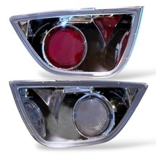 Chrome Clear Rear Fog Reverse