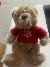 Fraser Bear Vintage 2015 Bear With Snowflake Jumper