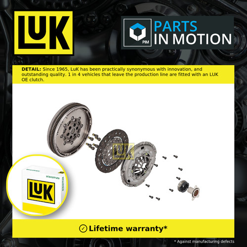 Dual mass flywheel dmf kit - mass,
