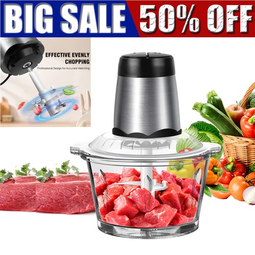 Electric mini chopper - mini, glass
