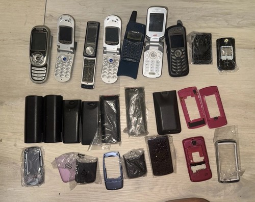 Vintage cell phone lot parts - phone,