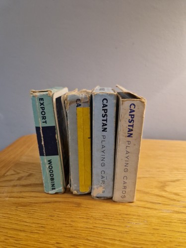 Four packs vintage - packs, of