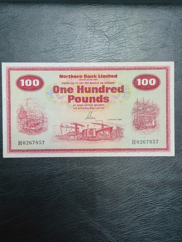 One hundred pound note - one,