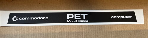 Commodore pet model 8032 - commodore,