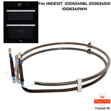 INDESIT IDD6340IX FAN OVEN &