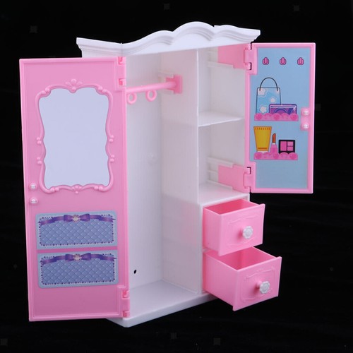 Dolls cloest wardrobe with - wardrobe,