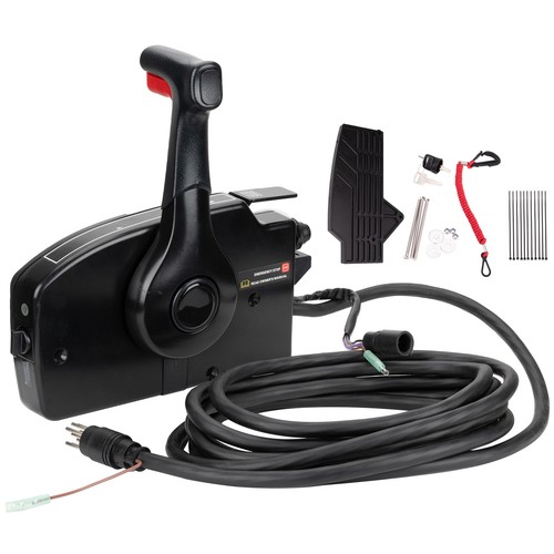 Boat outboard remote - remote, control