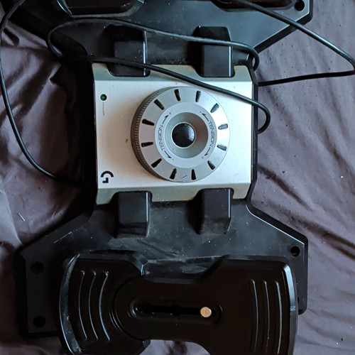 Logitech steering wheel - wheel, pedals