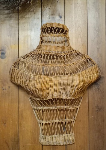 Vintage 1960 wicker rattan - 1960's,