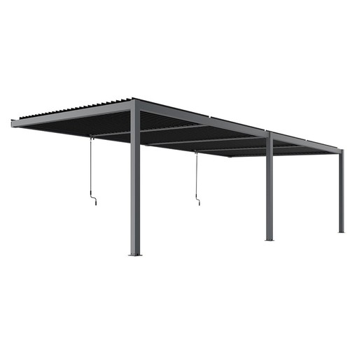 Charcoal veranda pergola - veranda,