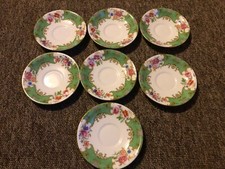 Aynsley Saucers x 7 Pattern Number B486