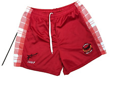 Inverness Shinty Club Shorts Size XL Red  Holiday Running Golf Soccer  Highlands