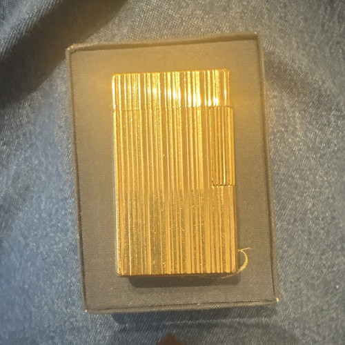 Dupont gold tone ribbed - gold,