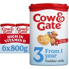 6 x 800g Cow & Gate Toddler