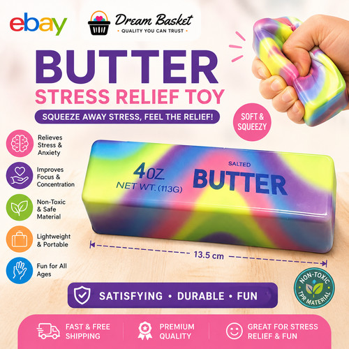 Rainbow squishy butter - rainbow,