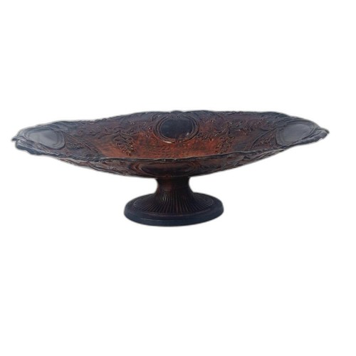 Vintage brown copper metal - vintage,