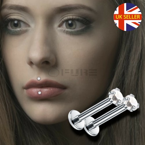 Small 3mm pair white - pair,