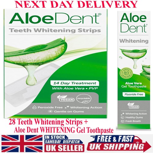 Teeth whitening strips aloe - 28,