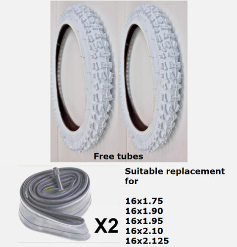 Pair inch white bicycle - pair,
