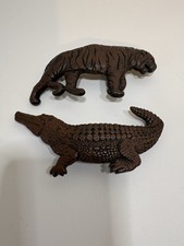 Tiger and Crocodile Hair Clips Barrettes