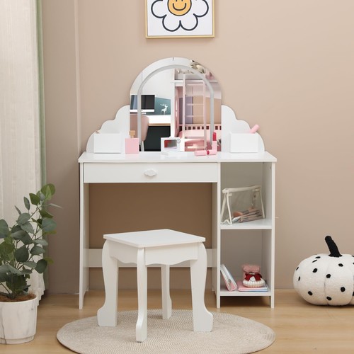 Kids dressing table set wave - table,