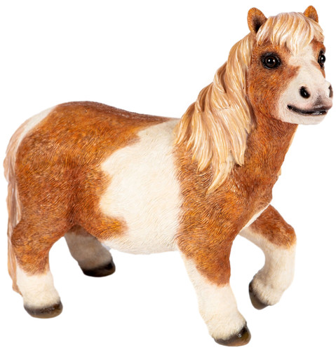 Prancing pony ornament resin - pony,
