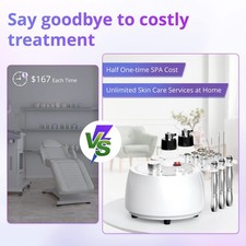 3 in 1 Diamond Microdermabrasion Machine – Facial Peel Vacuum Spray Skin Care