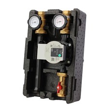 Heating circuit set WITHOUT mixer, WILO PARA 25/6, GRUNDFOS UPM3 HYBRID 25/7, or without