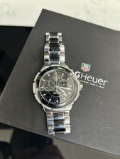 Tag Heuer Formula 1 Quartz Watch Black Silver with Diamonds Ref.
