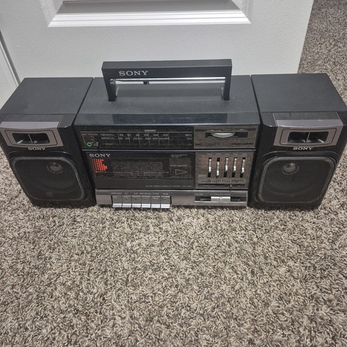 Sony cfs 1000 - sony, 80's