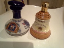 Miniature Decanter x 2