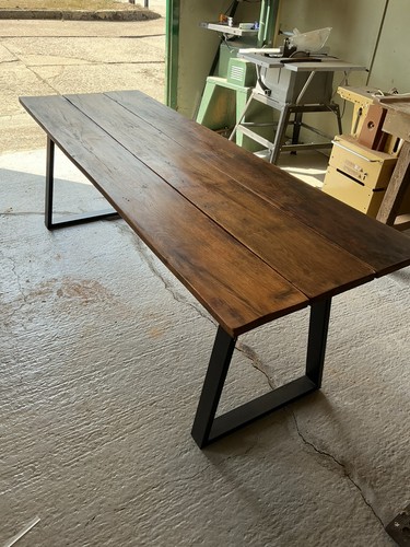 Large solid oak - 7’, (