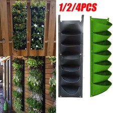 4X Wall Hanging Planting Bags