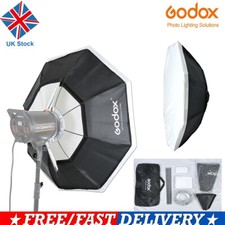 Godox 120cm 47" Octagon Softbox Bowens Mount For Studio Strobe Flash Light UK
