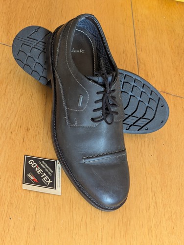 Mens clarks goretex shoes size - mens,