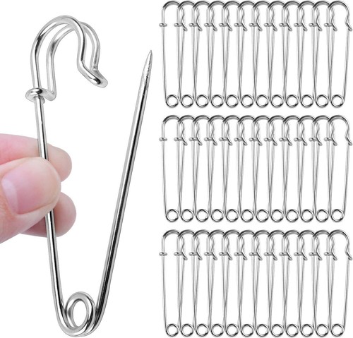 Large safety pins for clothes - large,