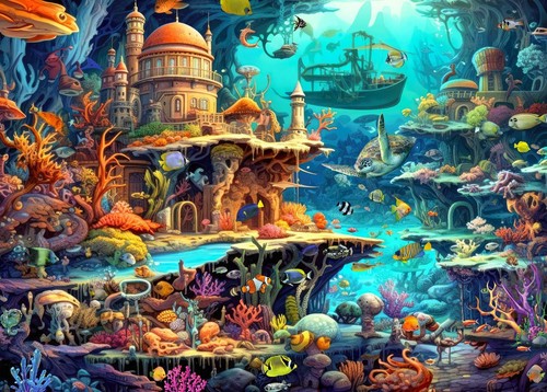 Jigsaw puzzles 1000 - jigsaw,