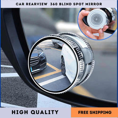 2pcs blind spot mirror convex - 2pcs,