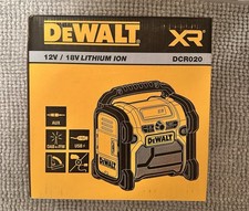 Dewalt DCR020 240V Jobsite Digital Radio Limited Availability Brand New Boxed